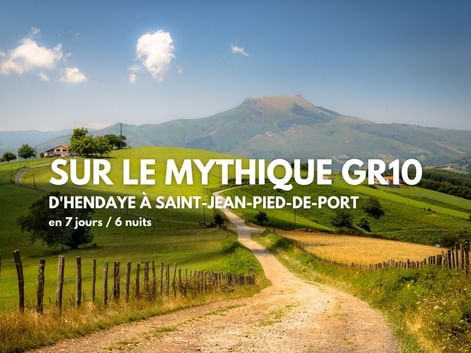 Vue sur le Massif de la Rhune, Pays Basque