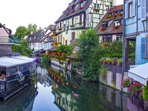 Vue de la Petite Venise à Colmar