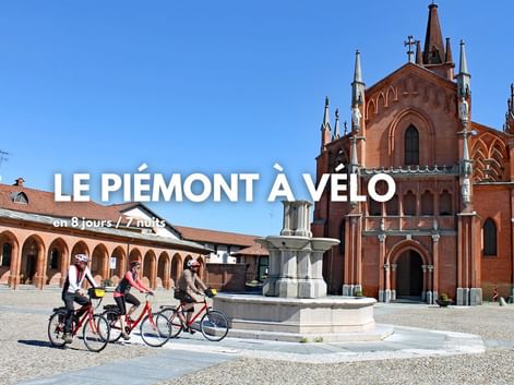 Le Piémont à vélo, avec transport de bagages