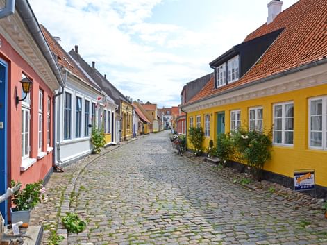 Ruelle sur l'île d'Aero