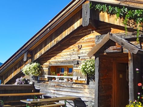 Chalet rencontré pendant la randonnée des sommets salzbourgeois