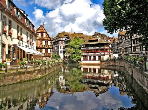 Le quartier pittoresque de la Petite France à Strasbourg