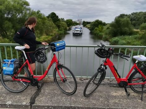 Séjour en bateau-vélo Berlin-Stralsund