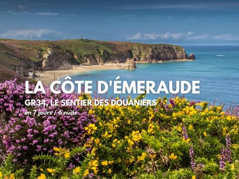 La côte d'Emeraude en randonnée par le GR34, Sentier des douaniers, séjour de randonnée vendu par Espace Randonnée