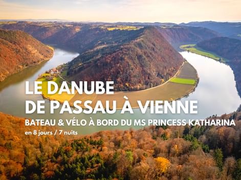 Séjour en bateau et vélo Passau-Vienne à bord du MS Katharina