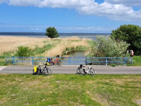 A vélo le long de la mer Baltique en Allemagne