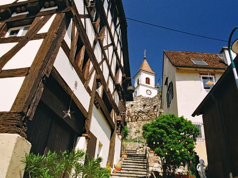 Maisons à colombages à Istein