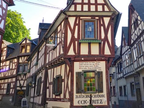 Maisons à colombages à Braubach