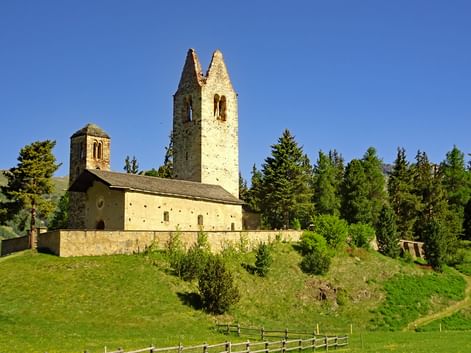 Eglise de Celerina, Suisse