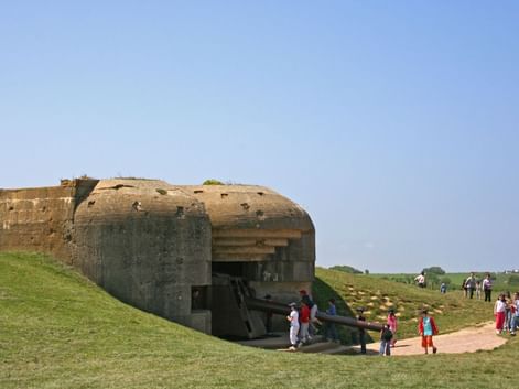 plage-debarquement-normandie-longues-sur-mer-batterie-canon-c-cdt14