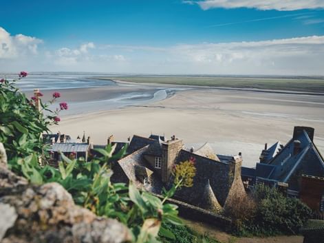 Vue depuis le Mont Saint-Michel