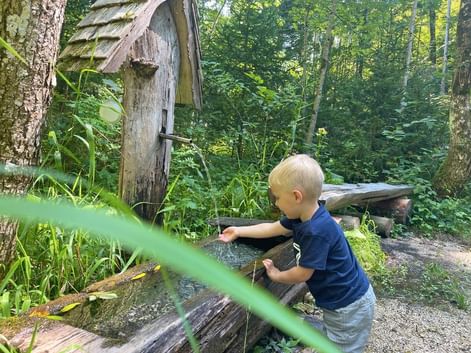 Randonnée en famille dans le Salzkammergut