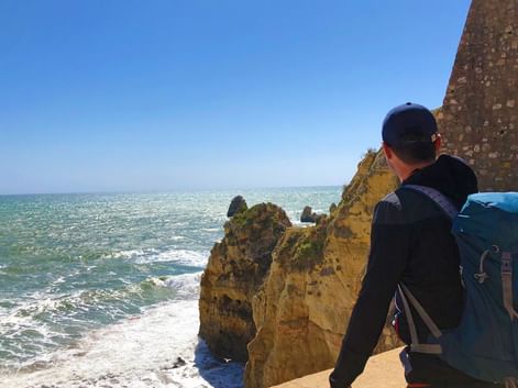 Randonner sur la côte en Algarve