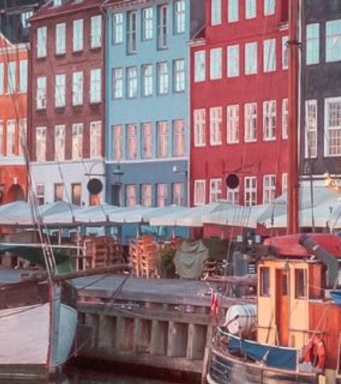 Canal de Nyhavn à Copenhague
