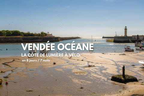 Vendée océane, la côte de Lumière à vélo. Saint-Gilles-Croix-de-Vie