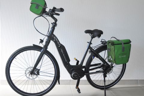 Vélo électrique de location disponible chez Espace Randonnée