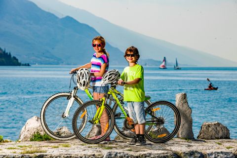 Le Lac de Garde en vélo et en famille