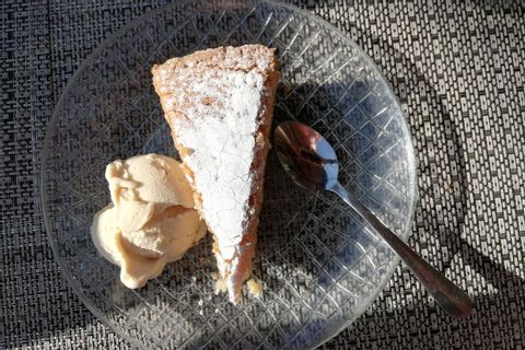 Gâteau à l'amande et glace, Majorque