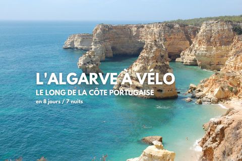L'Algarve à vélo, vue de la côte portugaise