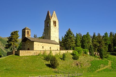 Eglise de Celerina, Suisse