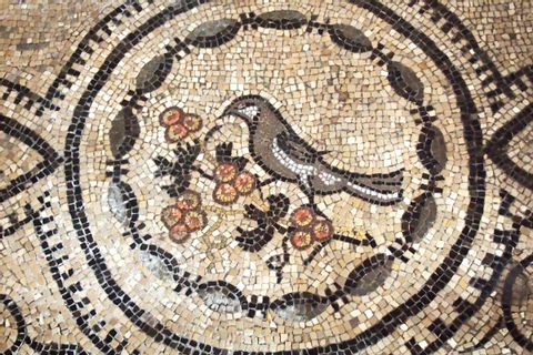 Détail d'une mosaïque d'Aquileia