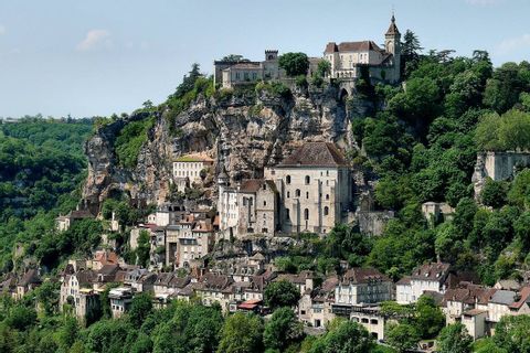 Vue du village de Rocamadour