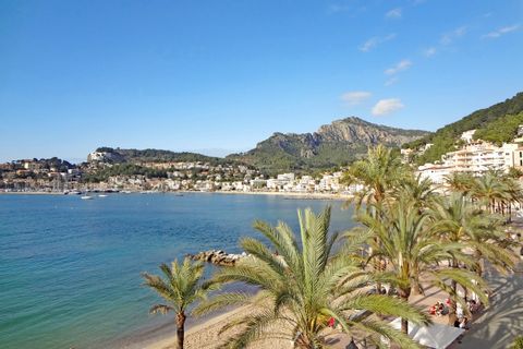 La ville de Puerto de Soller, Majorque