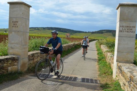 Cyclotourisme sur les voies vertes de Bourgogne