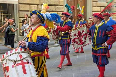 Défilé, reconstitution historique à Florence