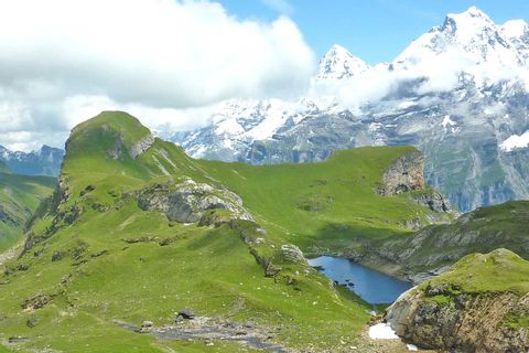 Paysage impressionnant dans les Alpes bernoises