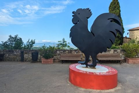 Le coq noir, emblème du Chianti classico