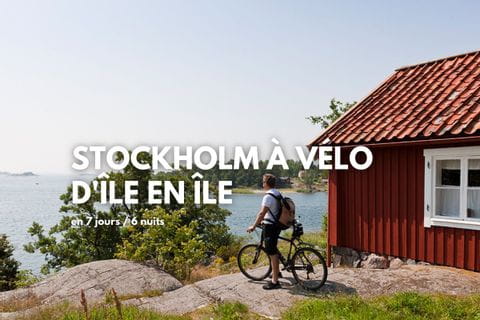 Stockholm à vélo, d'île en île, séjour vélo avec transport de bagages
