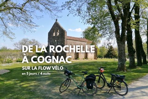 De La Rochelle à Cognac sur la Flow Vélo