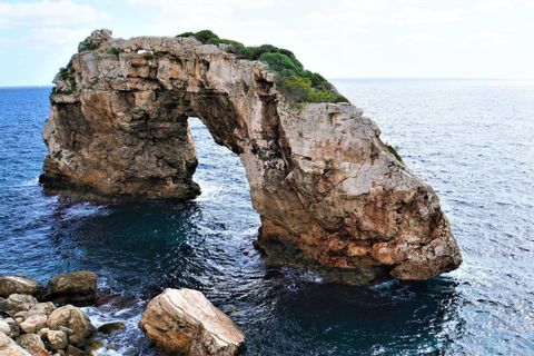 Es Pontas, arche rocheuse naturelle à Majorque