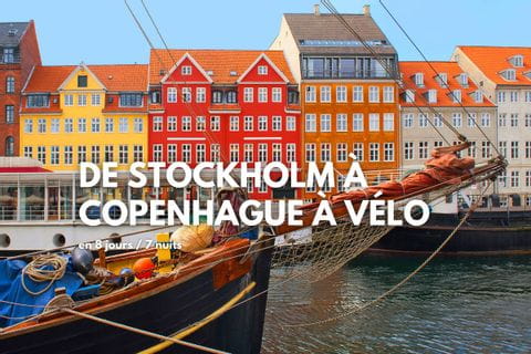 De Stockholm à Copenhague à vélo, un séjour clé en main avec transport de bagages