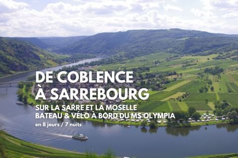 Coblence-Sarrebourg en Bateau-Vélo