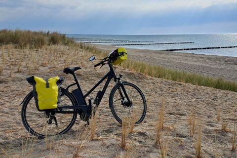 A vélo le long de la Baltique