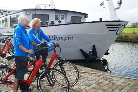 Vacances à vélo et croisière fluviale à bord du MS Olympia