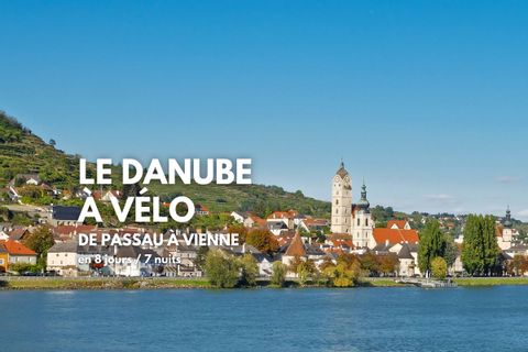 Le Danube à vélo de Passau à Vienne, vue sur Krems
