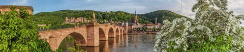 Pont enjambant le Neckar à Heidelberg