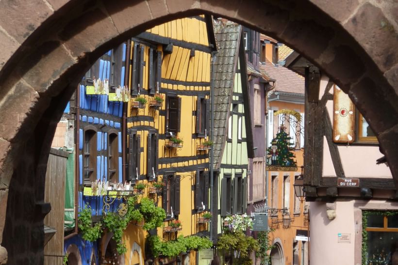Voyage à vélo - Les Charmes de l\'Alsace