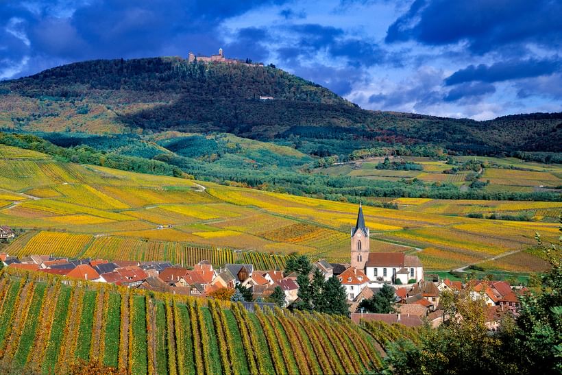 Voyage à vélo - La Grande Traversée de l\'Alsace à vélo