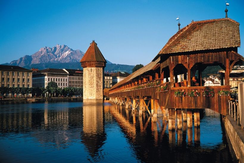 Voyage à vélo - Séjour en étoile à Lucerne