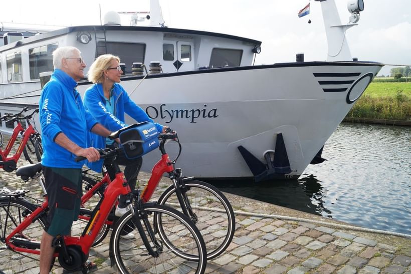 Voyage à vélo - De Strasbourg à Mayence en Bateau et Vélo, MS Olympia