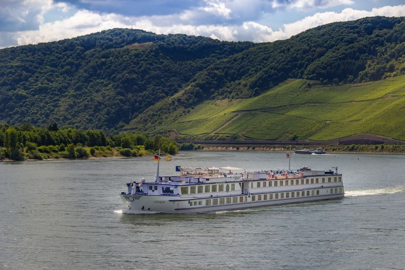 Voyage à vélo - De Cologne à Mayence en Bateau et Vélo, MS Olympia