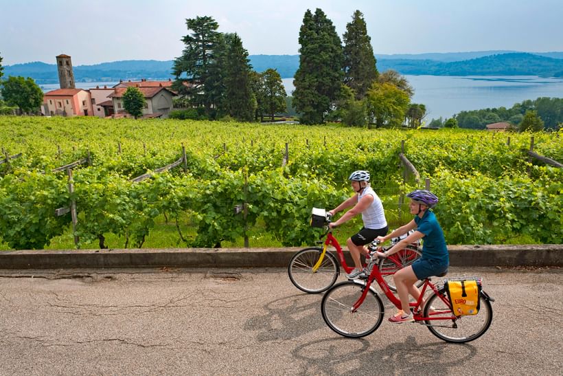 Voyage à vélo - Séjour de charme en étoile dans le Piémont