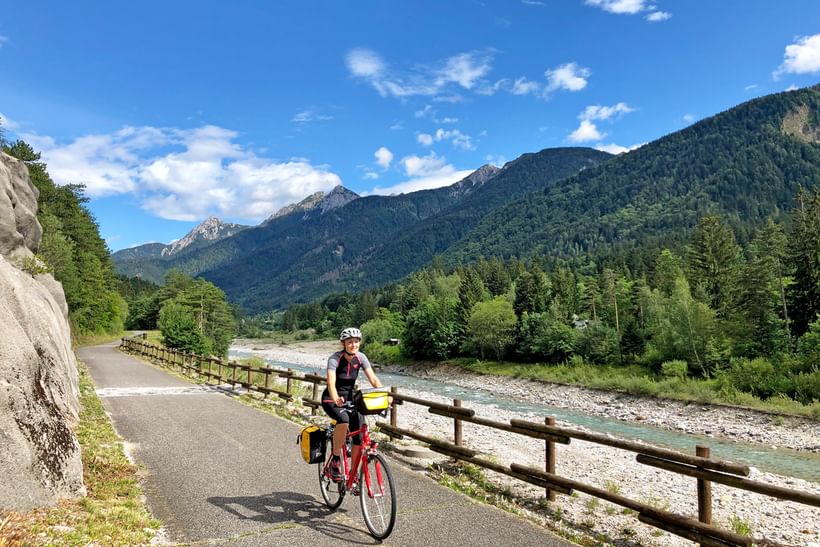 Voyage à vélo - Sur la ciclovia de l\'Alpe Adria, de Salzbourg à Grado, Charme