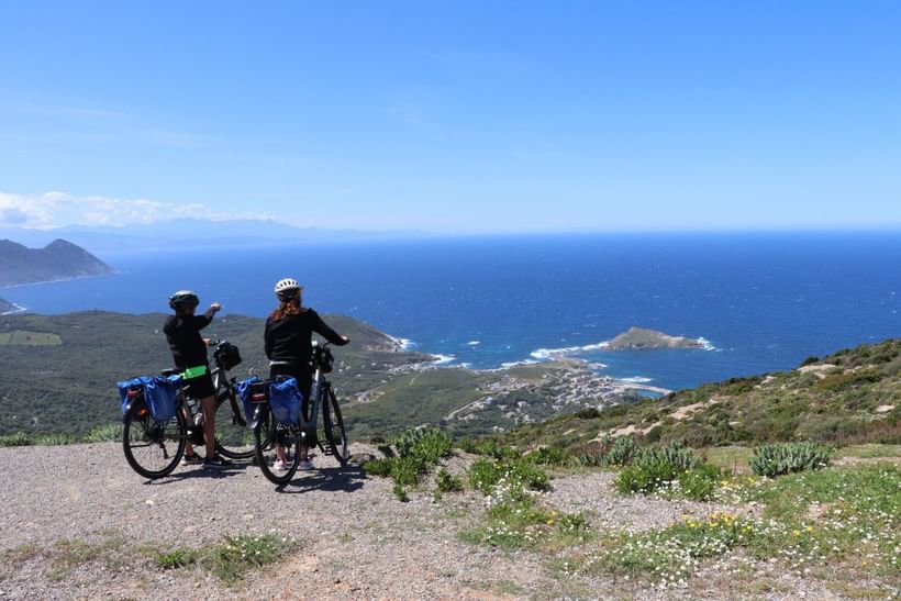 Voyage à vélo - De Bastia à Ajaccio par la côte ouest Corse, 8 jours