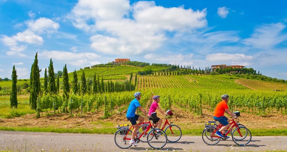 A vélo sur les chemins de Toscane