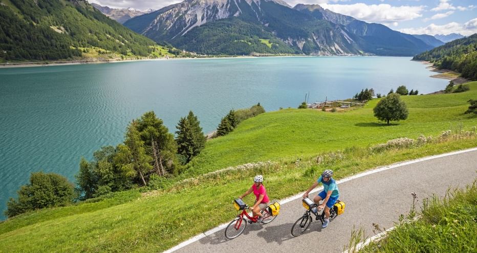 Pédaler entre Munich et Merano
